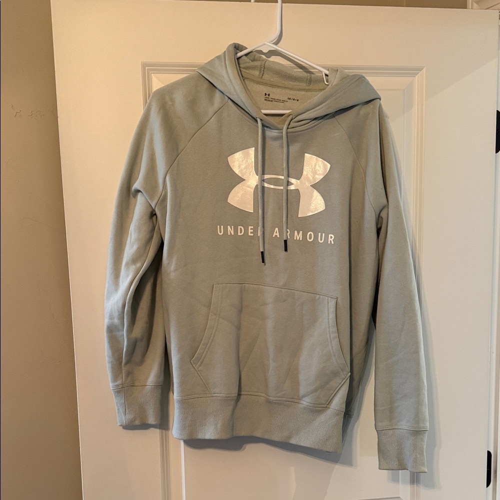 Under Armour Light Blue Logo Hoodie